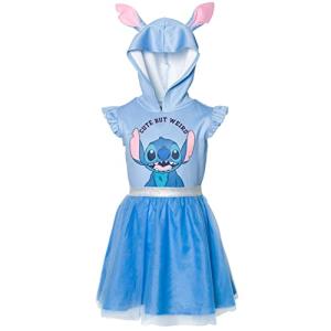 Disney Lilo & Stitch Girls Blue Cosplay Dress