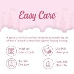 Disney Girls' Cute 4-Piece Cotton Pajama Set