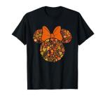 Minnie Mouse Fall Leaves T-Shirt with Ears