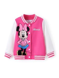 Disney Minnie Mouse Toddler Girls Varsity Jacket 4-5T