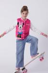 Disney Minnie Mouse Toddler Girls Varsity Jacket 4-5T