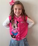 Disney Minnie Mouse Toddler Girls Varsity Jacket 4-5T