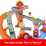 Disney Cars Lightning McQueen Playset with Pit Crew