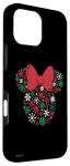 Minnie Mouse Holiday Snowflakes iPhone 16 Pro Max Case