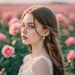 Disney Mouse Bow Sterling Silver Hoop Earrings