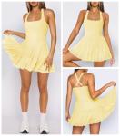 Disney Women's Yellow Halter Neck Golf Dress