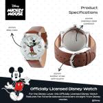 Mickey Mouse Men’s Vintage-Inspired Watch