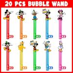 Mickey Mouse Bubble Wands Party Supplies, 20 Pcs