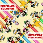 Mickey Mouse Bubble Wands Party Supplies, 20 Pcs