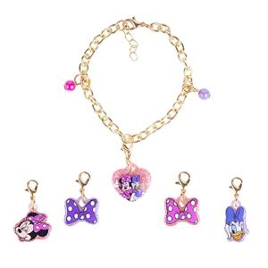 Disney Minnie & Daisy Charm Bracelet and Jewelry Box