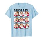 Disney Snow White Grumpy Mood Graphic T-Shirt