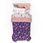 Disney Princess Recycled Twin Bedding Set, 4 Piece