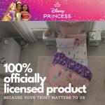 Disney Princess Recycled Twin Bedding Set, 4 Piece