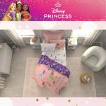 Disney Princess Recycled Twin Bedding Set, 4 Piece