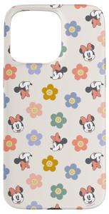 Minnie Mouse Springtime Flowers iPhone 15 Pro Max Case