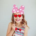Mickey & Minnie Photo Booth Props - 25 Pcs