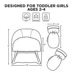 Minnie Mouse Toddler Winter Fleece Hat and Mittens