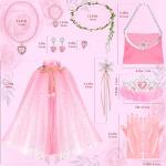Disney Princess Cape Set for Girls - 12 Pieces