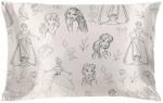 Disney Princess Satin Pillowcase - Silky Soft Beige