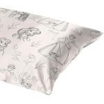Disney Princess Satin Pillowcase - Silky Soft Beige