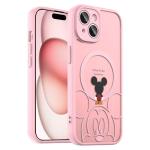 Cute Pink iPhone 15 Case with MagSafe Compatibility