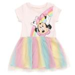 Minnie Mouse Rainbow Dress for Toddler Girls