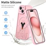 Cute Pink iPhone 15 Case with MagSafe Compatibility
