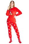 Disney Women's Stitch Pajama Gift Set with Fluffy Socks