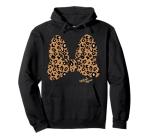 Minnie Mouse Leopard Print Bow Hoodie