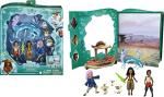 Disney Princess Raya Storybook Set with 7 Dolls
