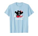 Mickey and Minnie Mouse Silhouettes T-Shirt