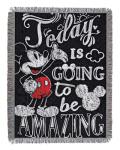 Mickey Mouse Amazing Day Woven Tapestry Blanket
