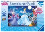 Disney Princess Cinderella Glitter Jigsaw Puzzle - 100 Pieces