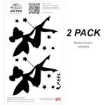 Tinkerbell Fairy Lightswitch Vinyl Decals - 2-Pack