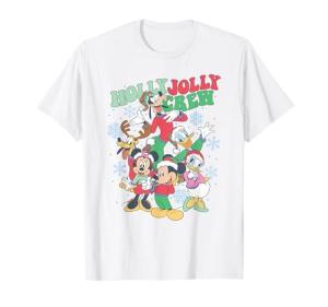 Mickey & Friends Christmas Crew T-Shirt