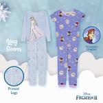 Disney Frozen 2 Girls' 6-Piece Pajama Set