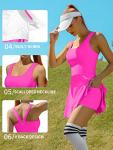 Disney Women's V-Back Golf Dress - Pink