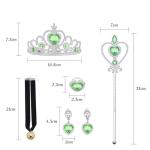 Girls Anna Princess Dress-Up Costume with Accessories