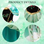 Girls Anna Princess Dress-Up Costume with Accessories