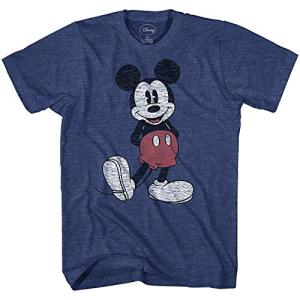 Mickey Mouse Distressed Look T-Shirt for Men