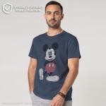 Mickey Mouse Distressed Look T-Shirt for Men