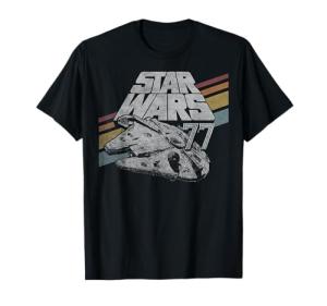 Star Wars Millennium Falcon Retro Stripe T-Shirt