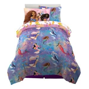 Ariel Live Action Kids Comforter and Sheet Set
