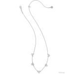 Disney Mickey and Minnie Mouse Silver Necklace