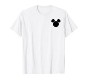 Mickey And Friends Silhouette Pocket Logo T-Shirt