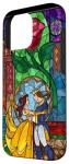 Disney Belle and Prince Stained Glass iPhone Case