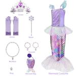 Little Mermaid Dress Up Costume for Girls