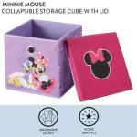 Minnie Mouse Collapsible Fabric Storage Cube 10”