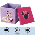 Minnie Mouse Collapsible Fabric Storage Cube 10”