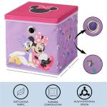 Minnie Mouse Collapsible Fabric Storage Cube 10”